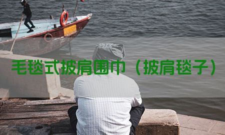 毛毯式披肩围巾（披肩毯子）