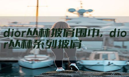 dior丛林披肩围巾，dior丛林系列披肩